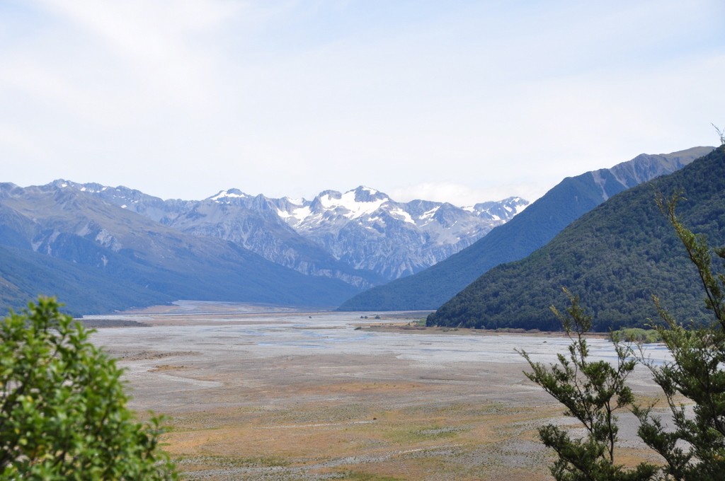 Crossing from Christchurch to Franz Josef over the scenic Arthur's Pass on the South Island